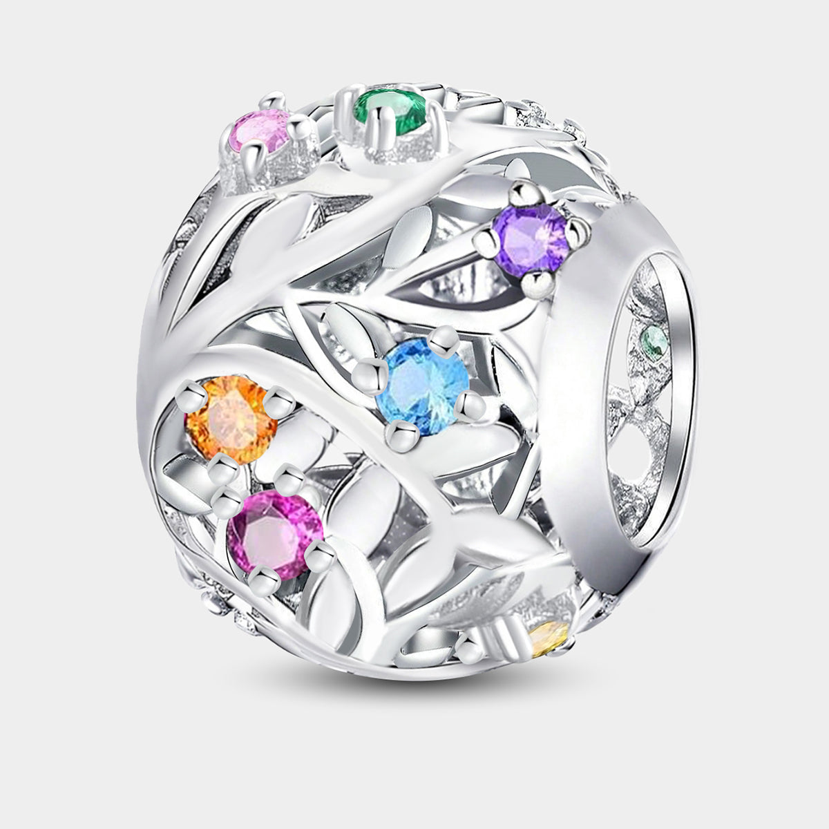 925 Sterling silver charm bead