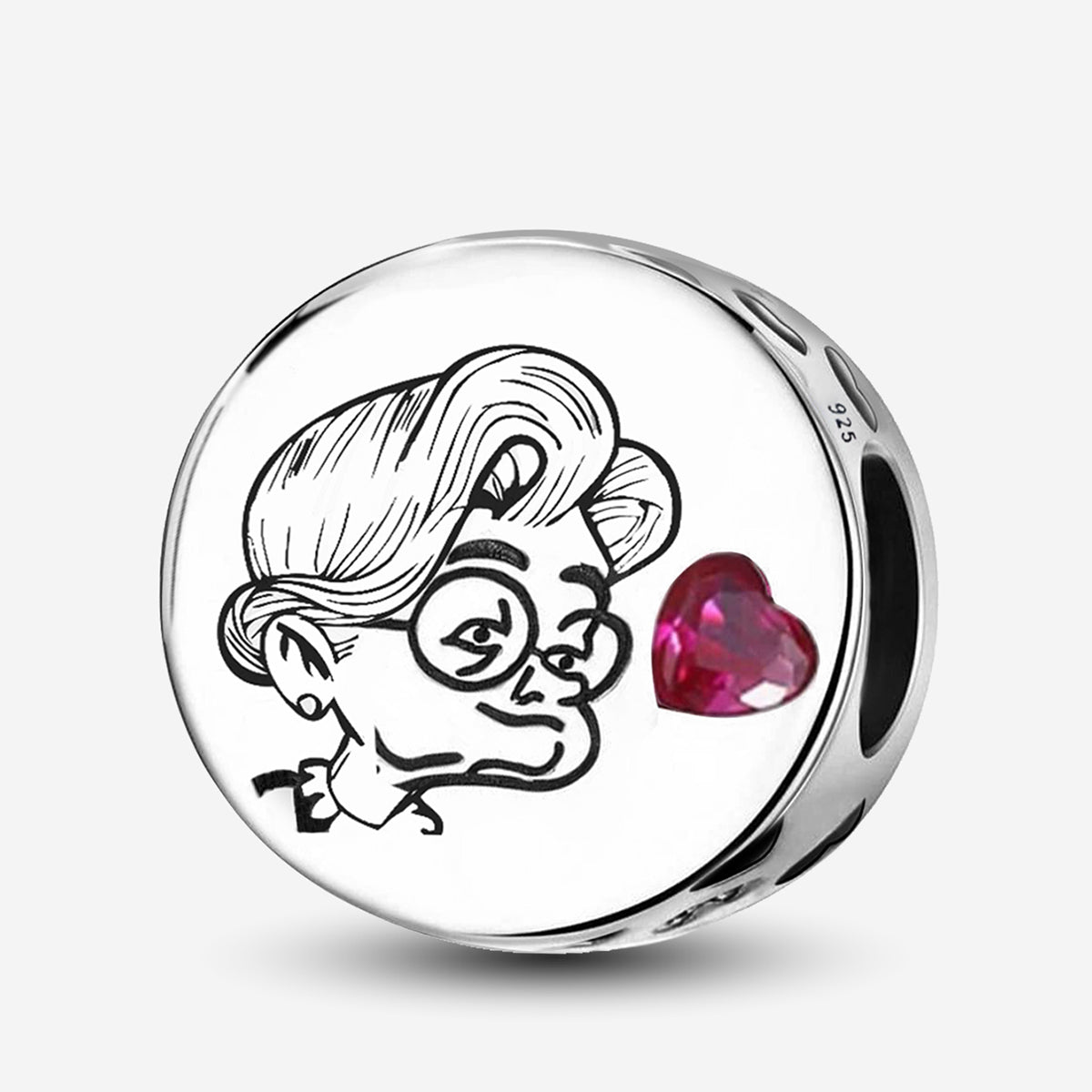 925 Sterling silver charm bead