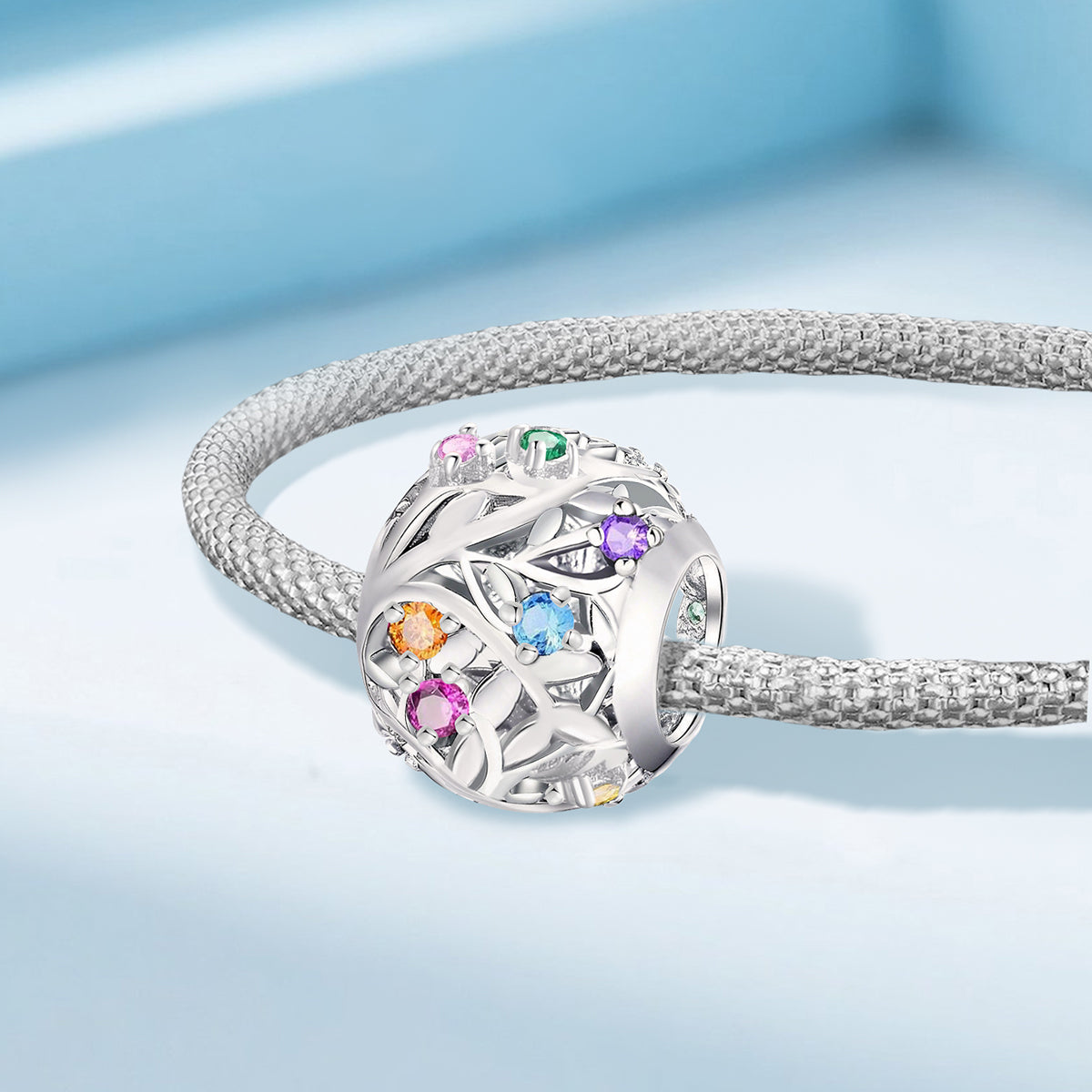 925 Sterling silver charm bead