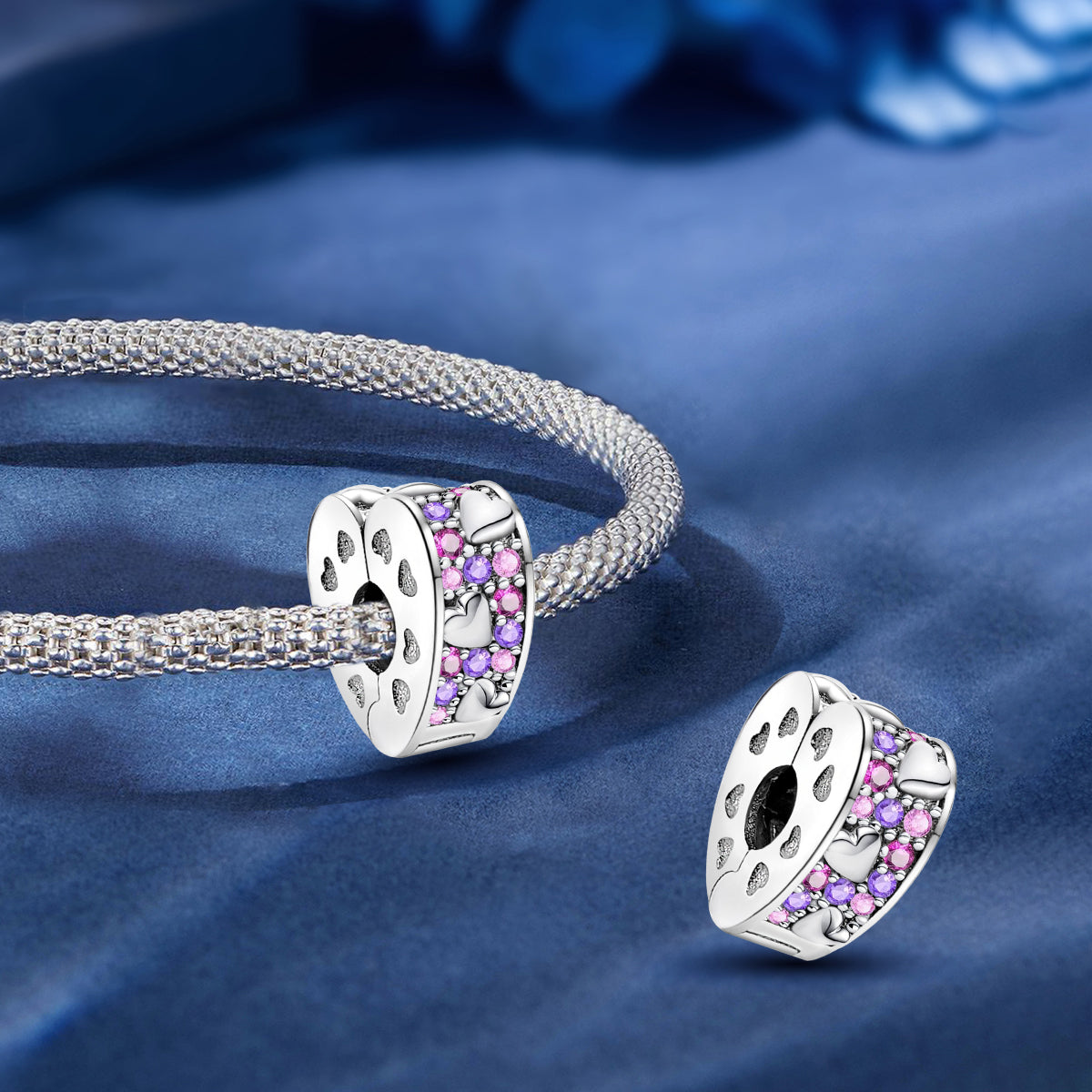 925 Sterling silver charm bead