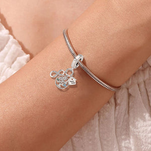 925 Sterling silver charm bead
