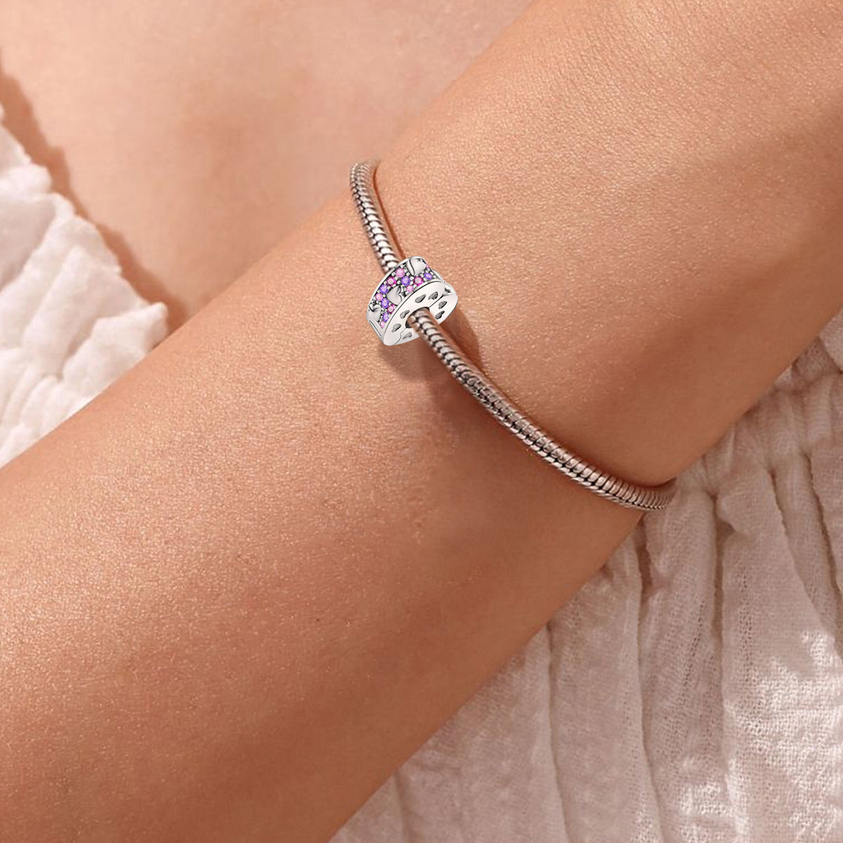 925 Sterling silver charm bead