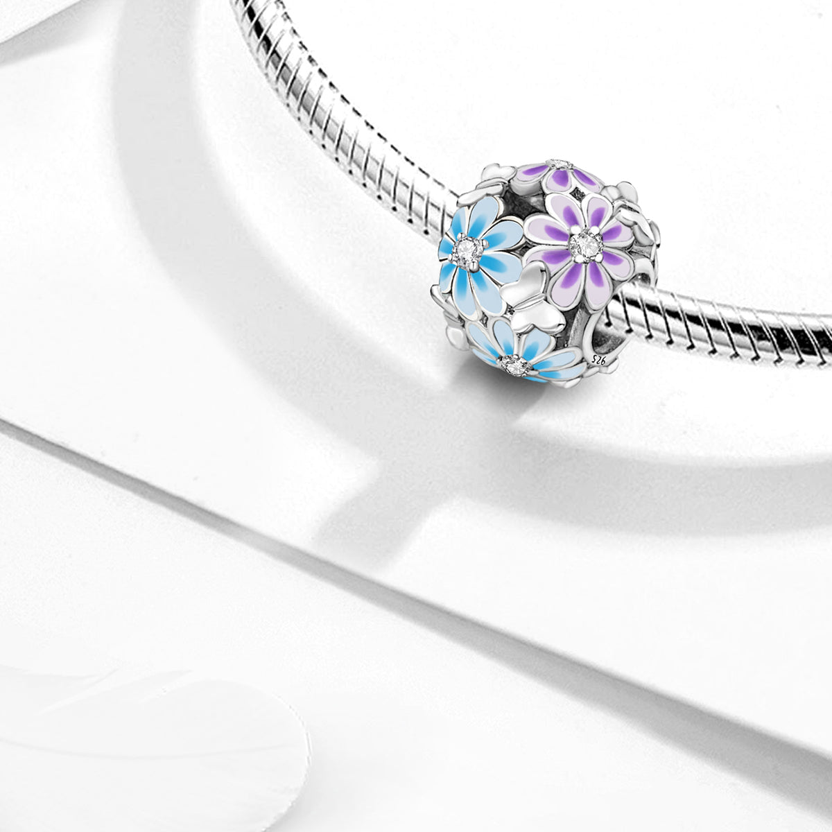 925 Sterling silver charm bead