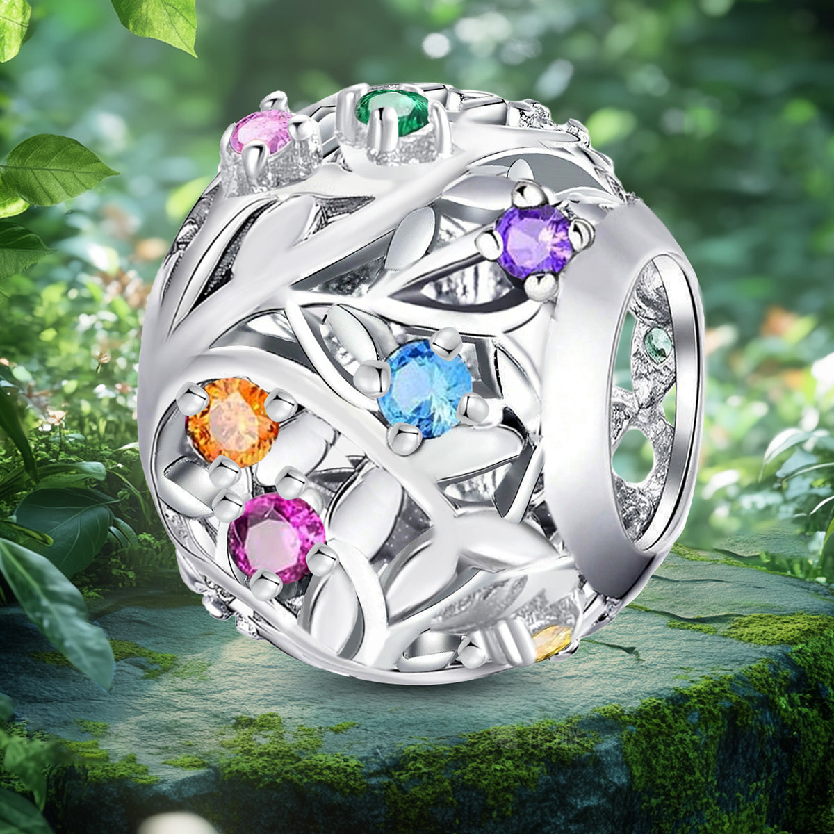 925 Sterling silver charm bead