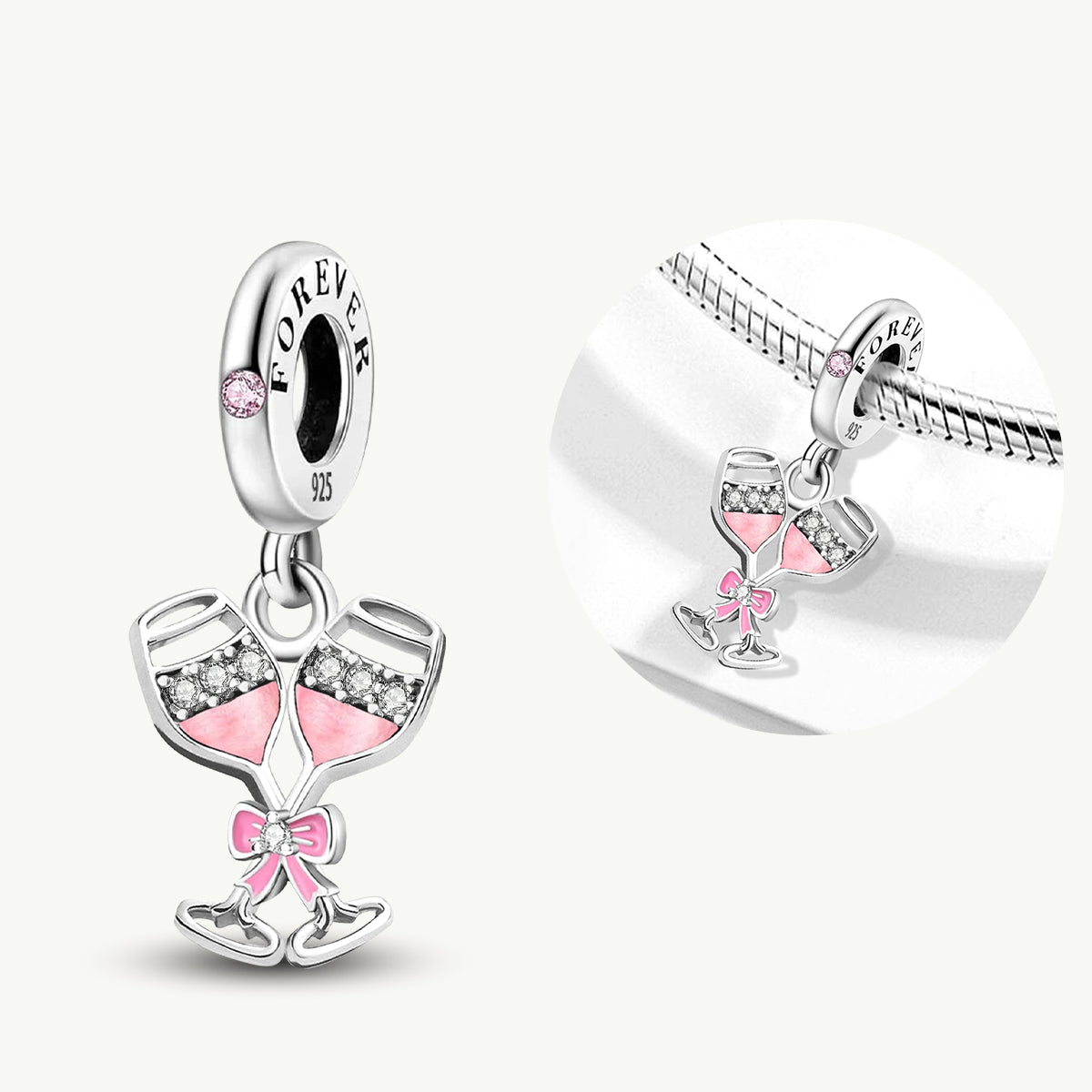 925 Sterling silver bead