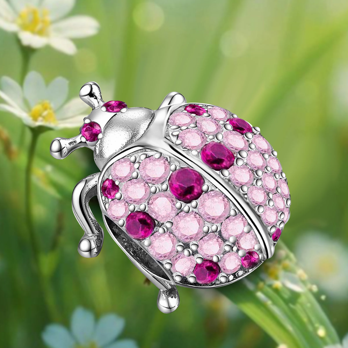 925 Sterling silver  charm bead