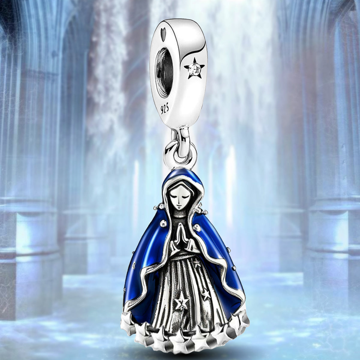 925 Sterling silver charm bead