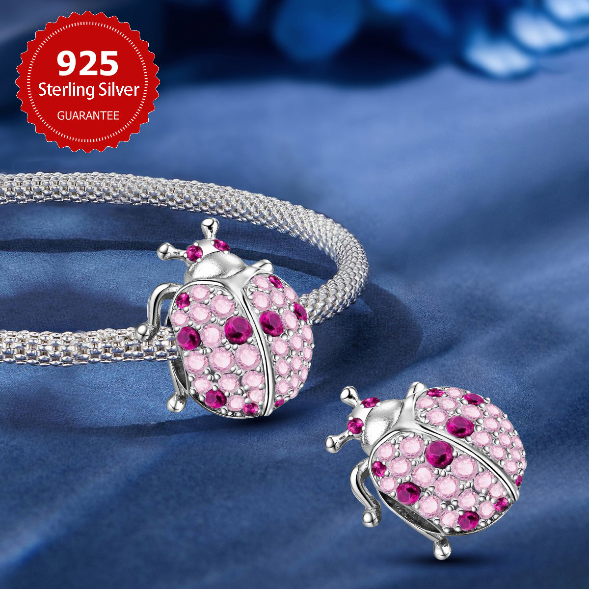 925 Sterling silver  charm bead