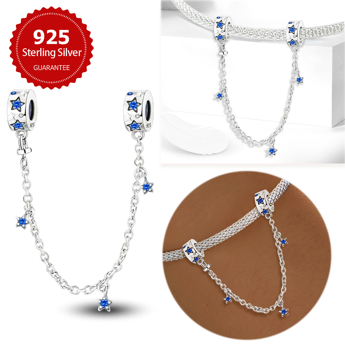 925 Sterling silver barcelet