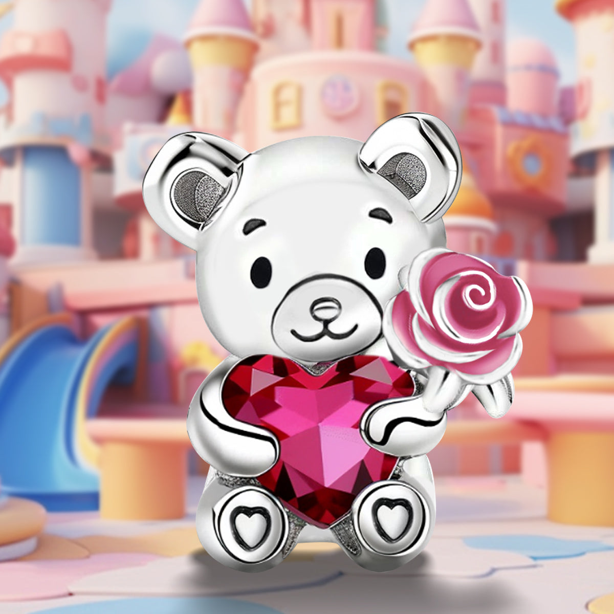 925 Sterling silver charm bead