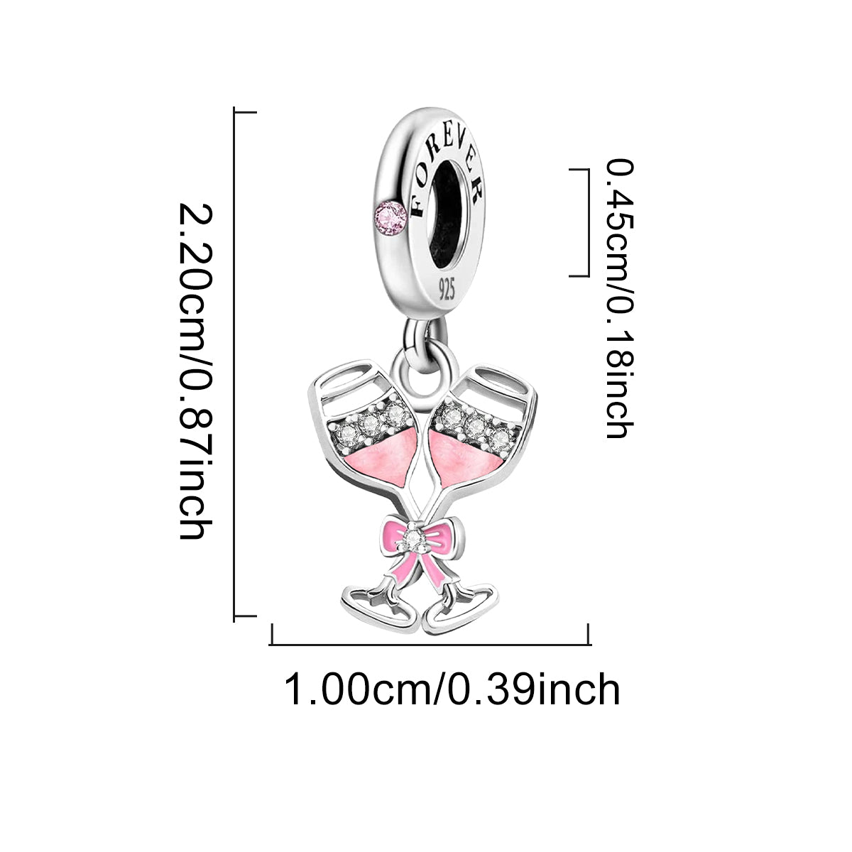 925 Sterling silver bead