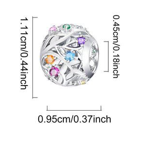 925 Sterling silver charm bead