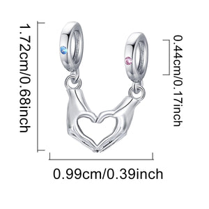 925 Sterling silver charm bead