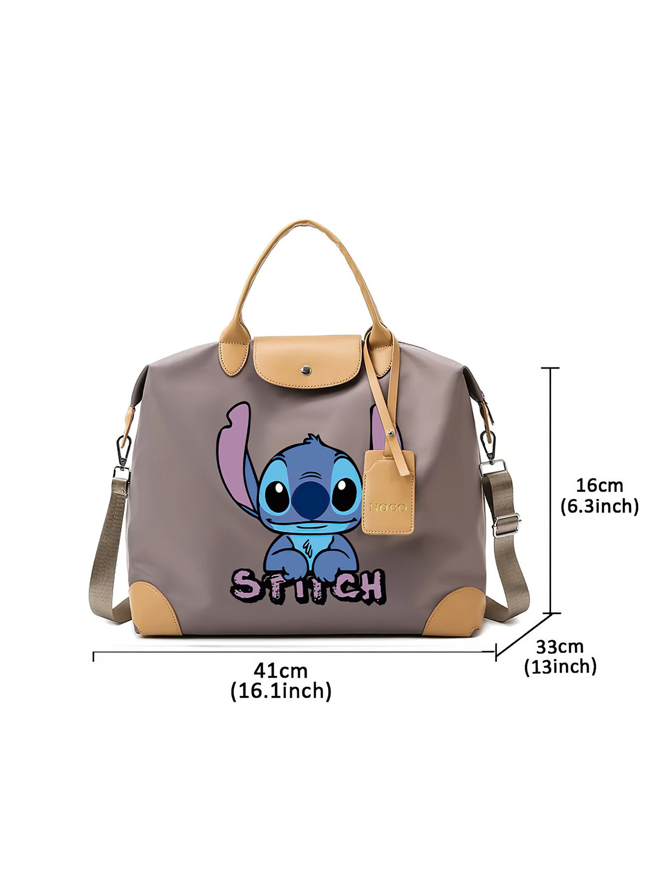 Stitch Cartoon Large-Capacity Oxford Tote Bag - 6 Colours