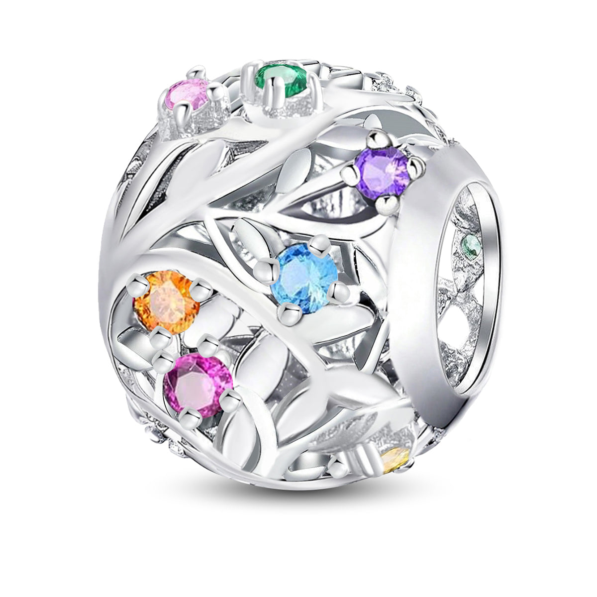 925 Sterling silver charm bead