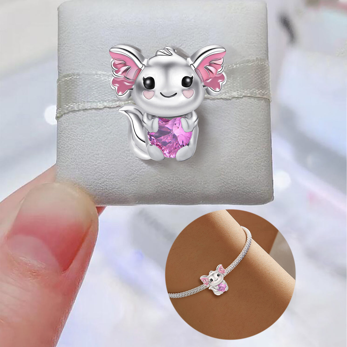 925 Sterling silver charm bead