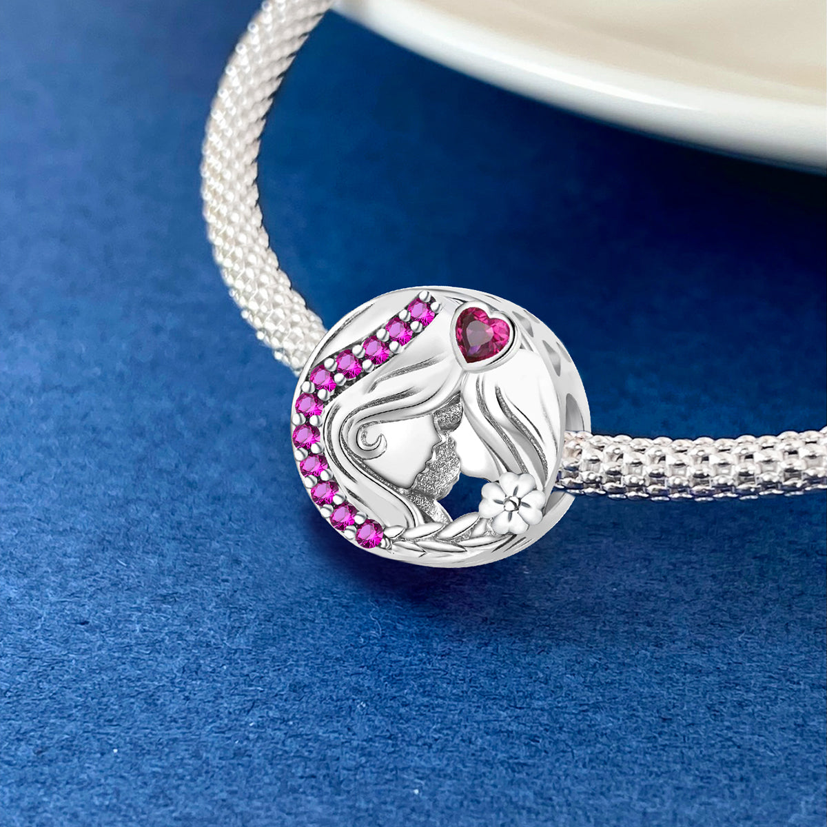 925 Sterling silver round bead