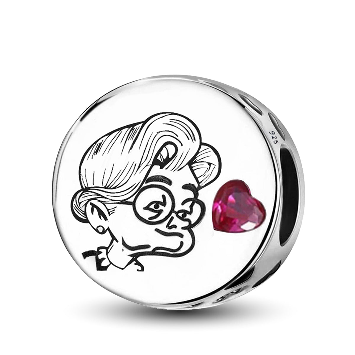 925 Sterling silver charm bead