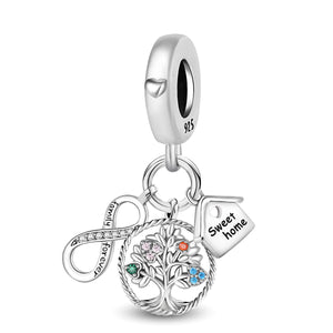 925 Sterling silver charm bead
