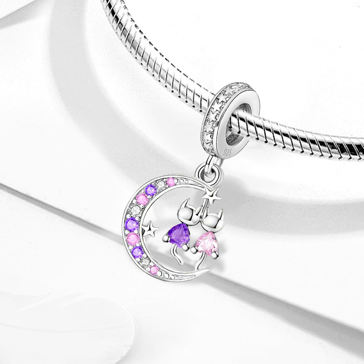 925 Sterling silver charm bead