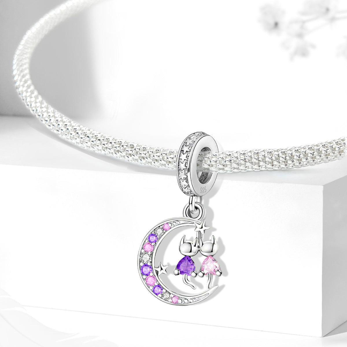 925 Sterling silver charm bead