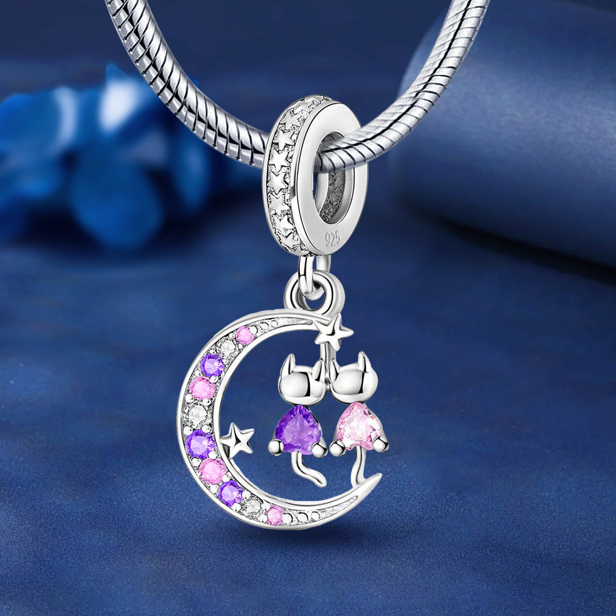 925 Sterling silver charm bead