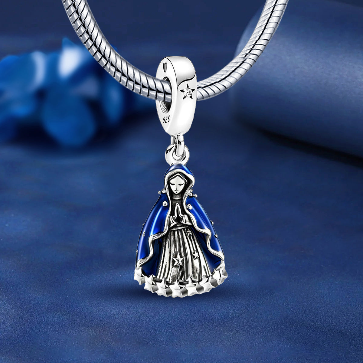 925 Sterling silver charm bead