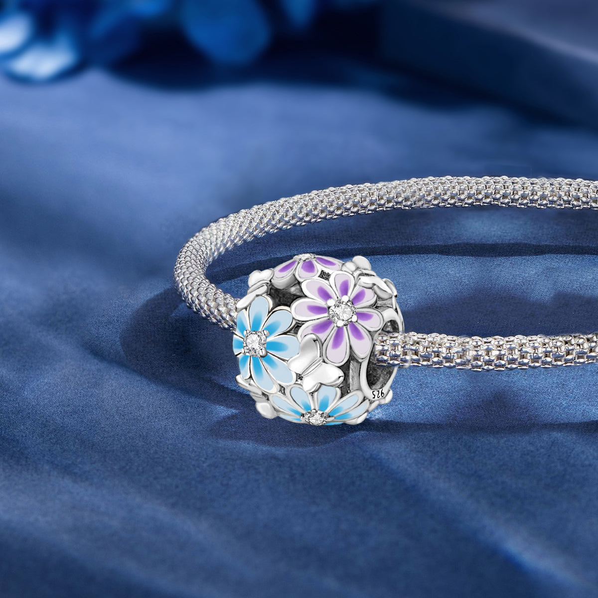 925 Sterling silver charm bead