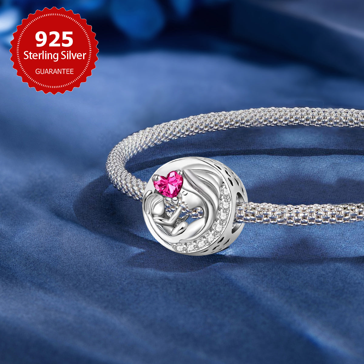 925 Sterling silver round bead