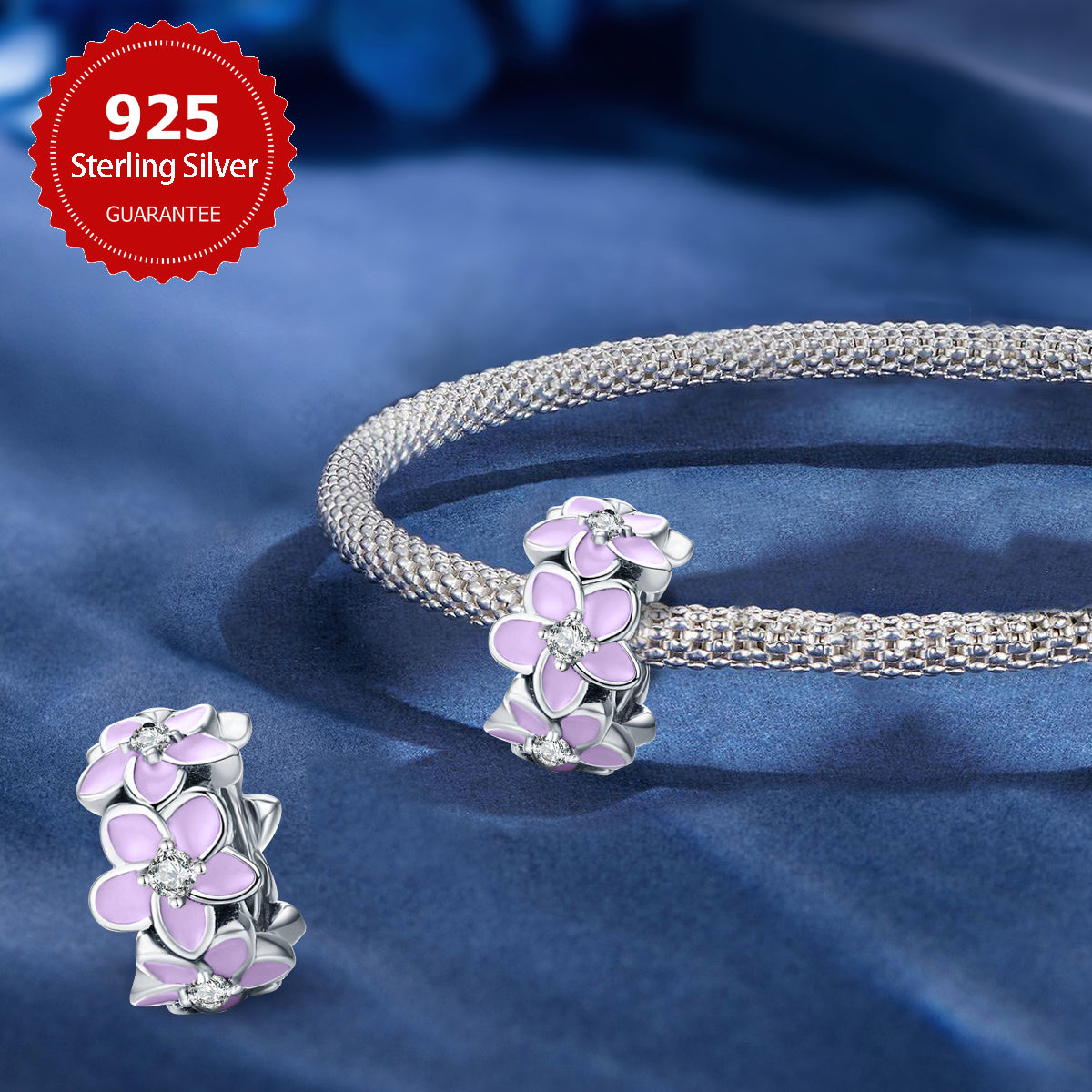 925 Sterling silver bead