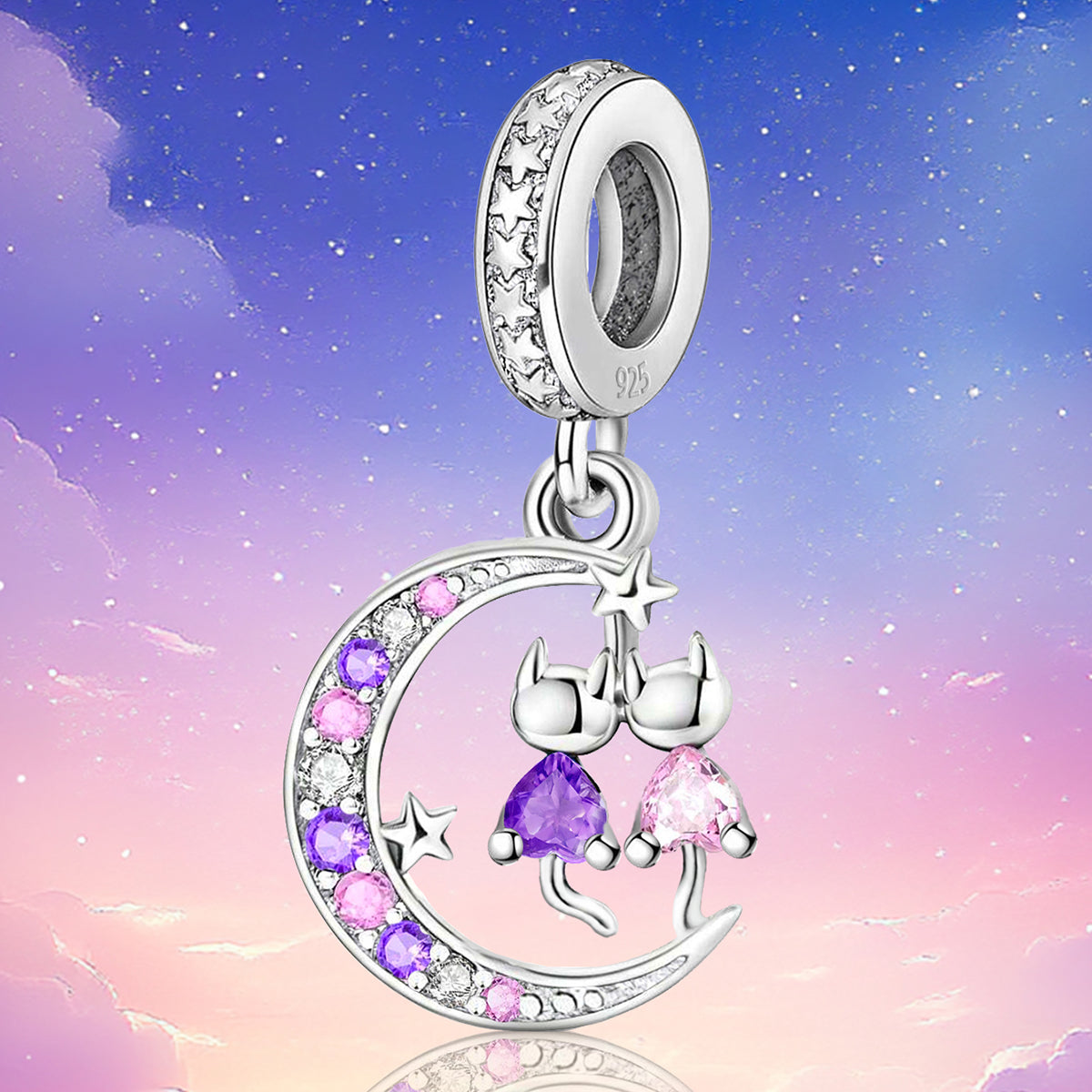 925 Sterling silver charm bead